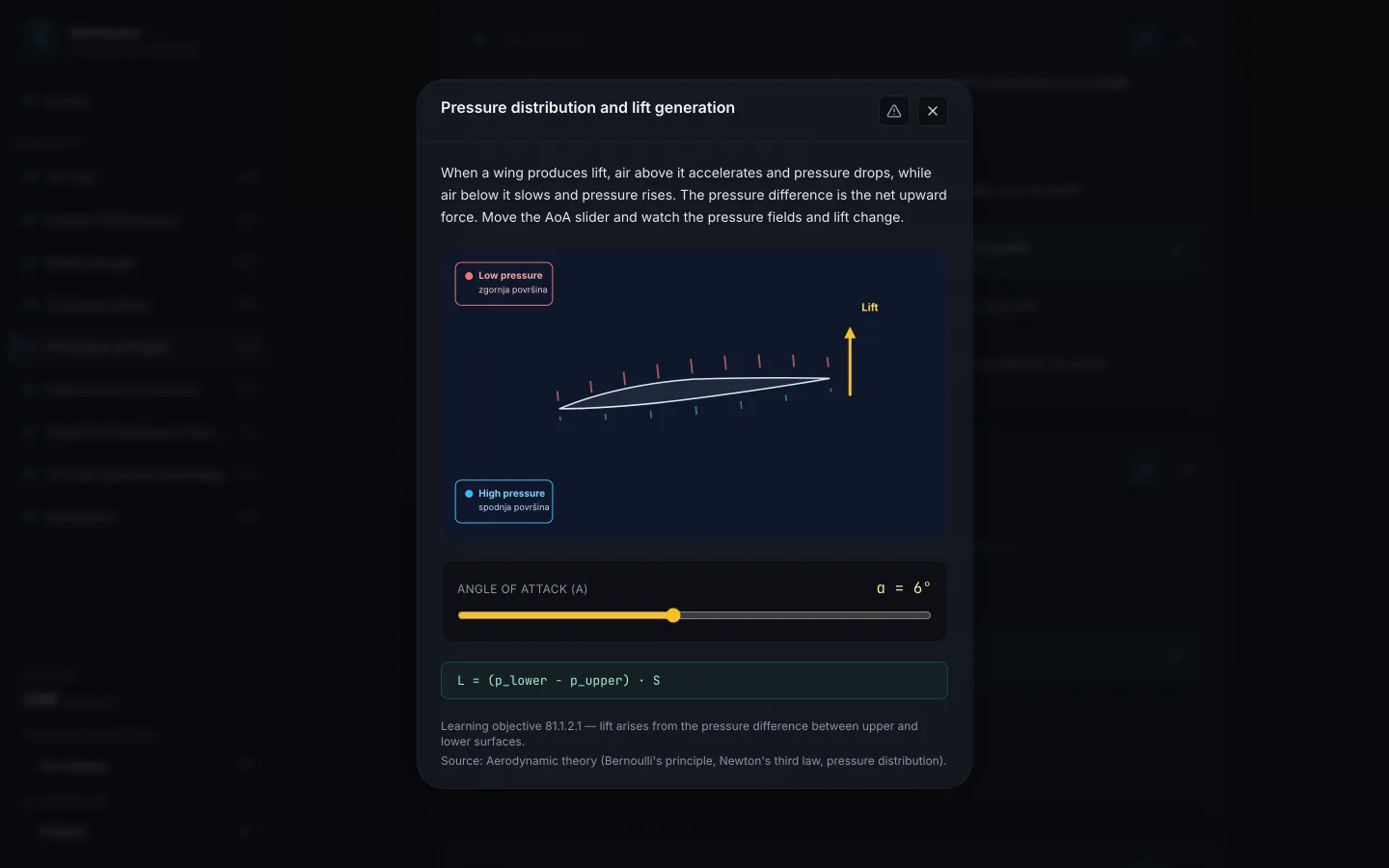 AéroCoach sur macOS