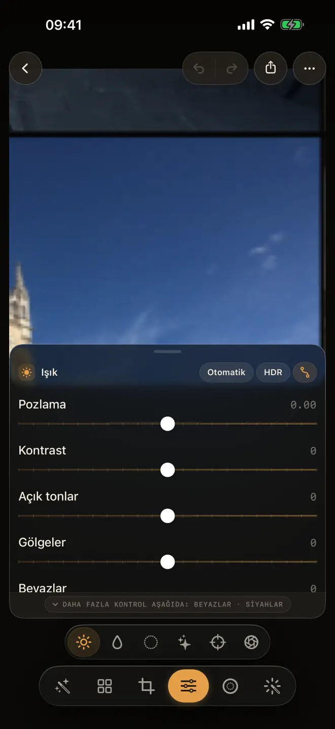Matisse: Fotoğraf Editörü: Işık